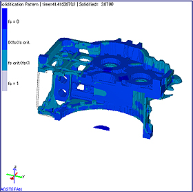 Solidification analysis Illustrative example of low-pressure casting